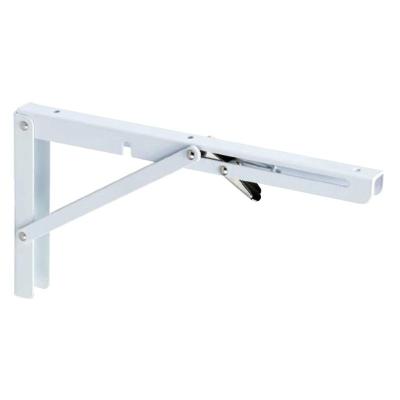 China Fixed Floating L Support Heavy Duty Steel Adjustable Table Wall Mounted Folding Angle Metal Wood Shelf Hidden Bracket for sale