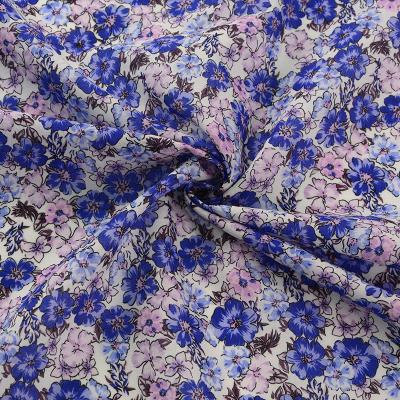 China 60s*60s Digital Printing Fabric Organic Custom Cotton Fabric For Summer Garment for sale