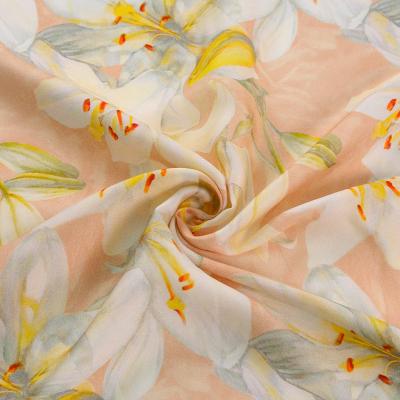 China Safa Organic Textile Printed Floral Designs Custom Premium Rayon Satin Fabric For Women Clothes for sale