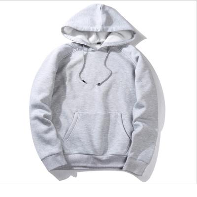 China OEM men's and women's anti-shrink hoodie European and American simple loose solid color sports for sale