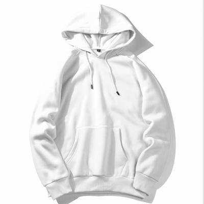 China OEM factory direct sale men's and women's solid color sports anti-shrink single loose hoodies for sale