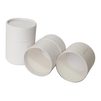 China Materials China Factory Empty Custom Color Wrapping Paper Food Tea Recycled Biodegradable Paper Cylinder Round Tube Paper Packaging for sale