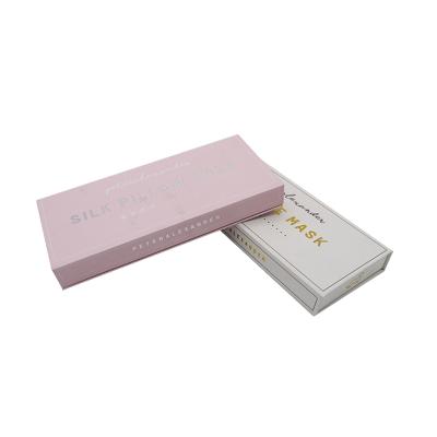 China Custom Logo Recyclable Luxury Rigid Black Pink Folding Formed Cardboard Set Ribbon Gift Magnetic Gift Paper Lid Box Packaging Small for sale