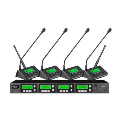 China Professional Gooseneck Wireless Conference Microphone UD3700 UHF Four-Channels Wireless Microphone System for Meeting, Seminars, etc. for sale