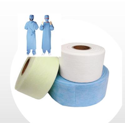 China Waterproof Medical Clothing PP Meltblown Isolation Nonwoven Fabric For Quarantine Staff for sale