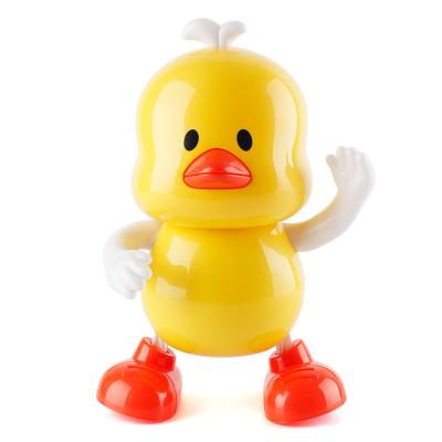 China Over 2 Years Dancing Internet Celebrity Little Yellow Duck Singing And Dancing Toys for sale