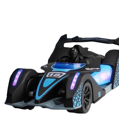 China Spray Drift Racing Car High Speed ​​Music Lightweight Remote Control 2.4g Exclusive For Frontier Racing Car Jet Music Light2.4gRemote High-speed Children's Toy Car Wholesale derivative for sale