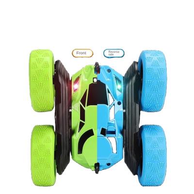 China Factory supply exclusive RC hobby RC car double-sided rotating stunt tilting lightweight children's toy car remote control wholesale for sale