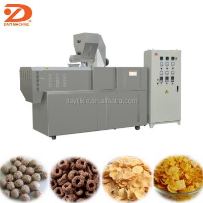 China Oatmeal ; puff and breakfast cereal snack extrusion food oatmeal production machine line for sale