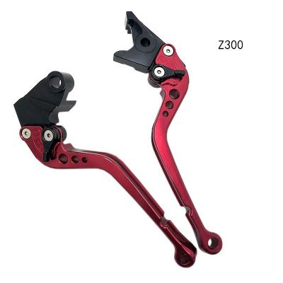 China Aluminum Alloy Motorcycle Modified Parts CNC Process Steer Horn Fits Kawasaki Z300 Lever for sale