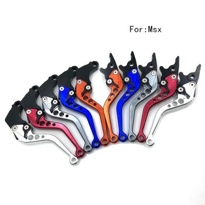 China FOR MSX125 Motorcycle Full CNC Refurbished Horn Brake Clutch Handle Fit For MSX125 for sale