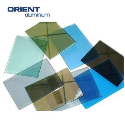 China Facades Wall Economical Bronze Float Glass Factory Bronze Float Glass for sale