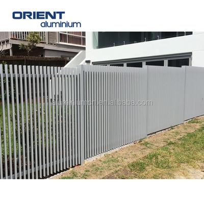 China Easily Assembled High Quality Aluminum Fence / Slat Alu Slats for sale