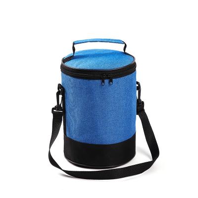 China Low Price Waterproof Portable Polyester Insulated Lunch Cooler Tote Bag for sale