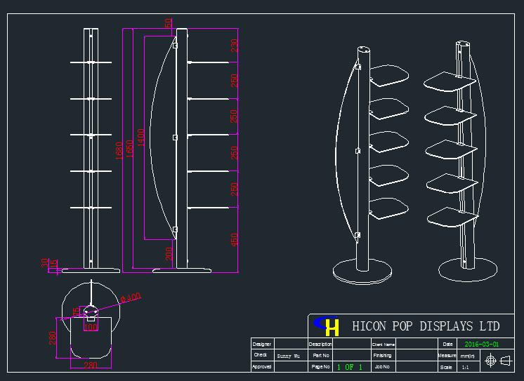 Fornitore cinese verificato - HICON POP DISPLAYS LTD