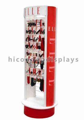 China Flooring Hair Accessories Display Stands , Rotating Display Rack for sale