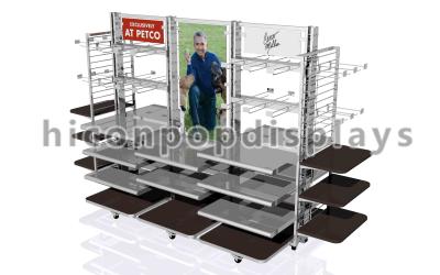 Китай Блоки Shelving гастронома с рицинусами, Shelving дисплея розницы гондолы продается