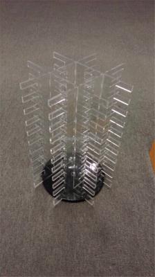 China Custom Acrylic Tile Display Racks, Polishing Counter Top Display Rack for sale