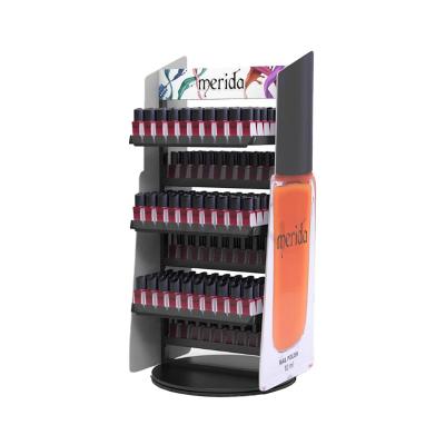 Cina Cosmetic Display Stand Nail Polish Color Retail Display Rack For Sale in vendita