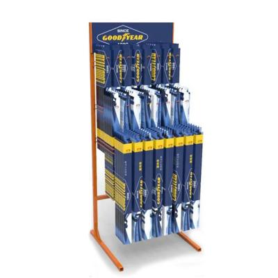 Chine Custom Windshield Wiper Blade Display Rack, Floor Metal Wiper Display Stand à vendre