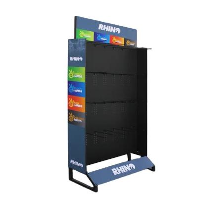 Κίνα Durable Metal Display Racks Retail Store Brand Logo Display Solution προς πώληση