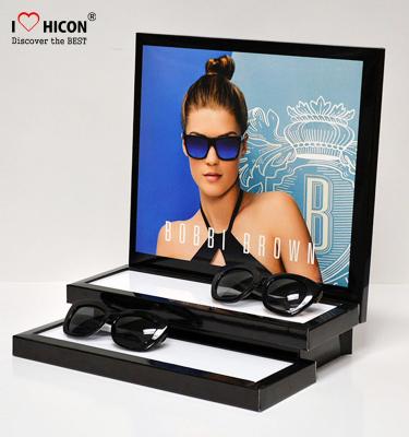 Chine Présentoir acrylique de partie supérieure du comptoir de la publicité de Sunglass d'affichage fait sur commande de compteur à vendre