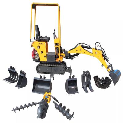 China Building Material Shops China wholesale compact mini excavators 1 ton prices with thumb bucket for sale for sale