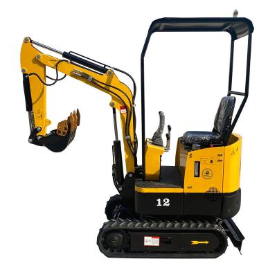 China Building Material Shops New Cheap 1 ton excavator Small Digger bagger Mini Micro Crawler Excavator micro mini excavator for sale