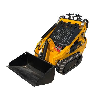 China Farms High Efficiency 400KGS Loading Capacity New Mini Track Skid Steer Loader for sale