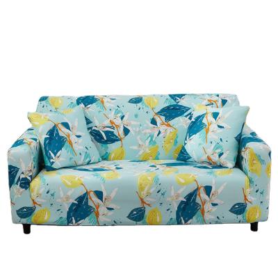 China Elastic Breathable Comfort Floral Print Slipcovers Stretch Sofa Covers For Living Room Corner Couch Cover Armchair Cover 1/2/3/4 Sectional Seat for sale