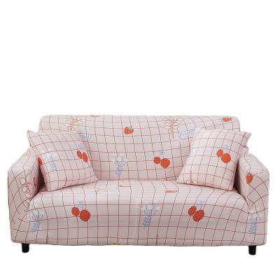 China Breathable Comfort Elastic Sofa Decor Elastic 1/2/3/4-seat Sofa Cover Bed Floral Print for sale