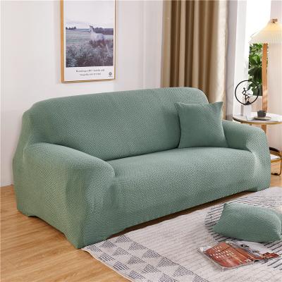 China Fashionable Elastic Fleece Sofa Set Furniture Cover Sofa Sheet Cover Luxury Polar Elastic Breathable Comfort Stretch for sale