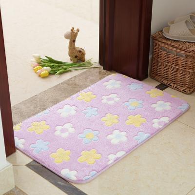 China Modern Bath Carpet Entrance Mat Washable Anti-slip Mat Kitchen Tapete Absorbent Covers For Bedroom Prayer Pad for sale