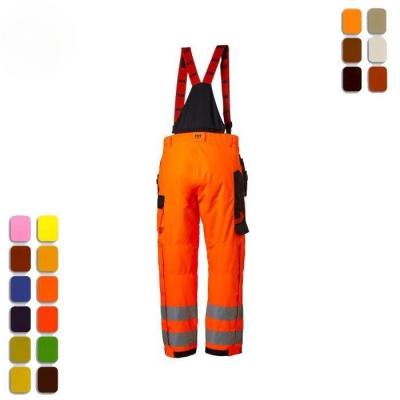 China Orange Hi Vis Waterproof Trousers Customized Hi Vis Work Trousers for sale