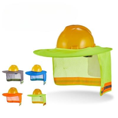 China Ergonómico Hi Vis Sombrero duro Sombrero ventilado Sombrero de cuello con visor en venta