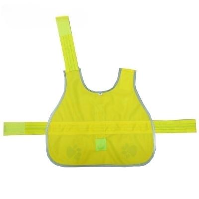 China Washable Reflective Pet Vest Reflective Dog Vest SGS Certificate for sale