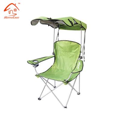 China Fishing Chair Chinese Style Foldable Adjustable Beach Chair With Sun Canopy for sale