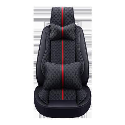 China Business / 2023 Fashion Classic Design Four Seasons Luxury Universal Car Seat Covers for sale