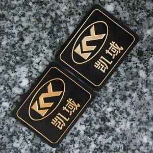 China Op maat gemaakte embossing rubber stempels Handelsmerk Aanpasbare druk Te koop