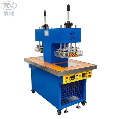 China Manual Textile Silicone Trademark Machine 3D Embossing Machine for sale