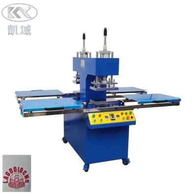 China Temperature Controlled Rubber Silicone Embossing Machine For Fabric Label Production for sale