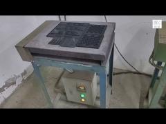 professional embossing ink stamp for fabric branding with custom design