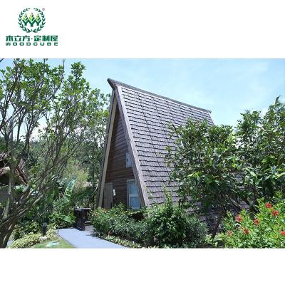 China Whole Thermal Insulation Resort Prefab Home Solar Cut House Layers Both Tilt Home for sale