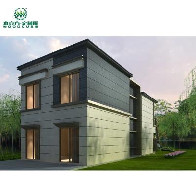 China Canadian Prefab Prefab House Plans Self Heating Wall and Floor System Homes Luxury Apartment for sale