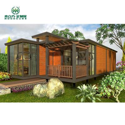 China Wall And Floor System Prefab Office Self Heating Expandable Container Homes Costa Rica for sale