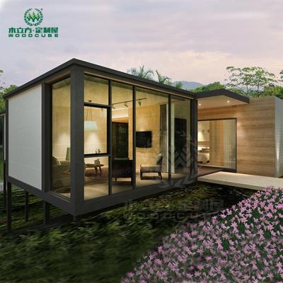 China Wall And Floor Self-Heating System House Use Light Steel Prefab Villa For Self Living Or Tourism for sale