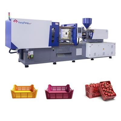 China Horizontal Fully Automatic Plastic Fruit And Vegetable Crate Making Machine Plant for sale