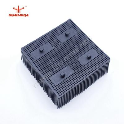 China Nylon Auto Cutter Bristle Block Black Brush 100 X 100 X 42mm For Morgan for sale