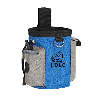 China Sustainable Pet Outdoor Multifunctional Waist Bag Dog Training Bag Dog Snack Bag for sale