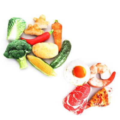 China 2021 Viable Popular Simulated Vegetable Dog Bite Toys Simulated Meat Dog Bite Toys Plush Dog Squeaky Toys for sale